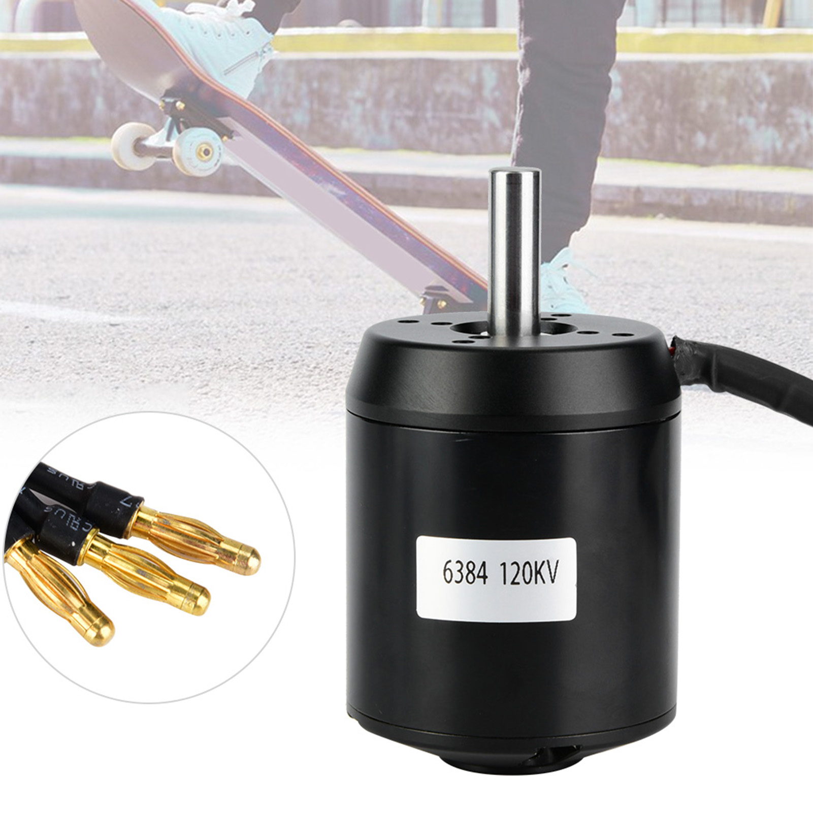 6384 Brushless Motor Sensored - Motor Tanpa Sikat untuk Skuter Listrik