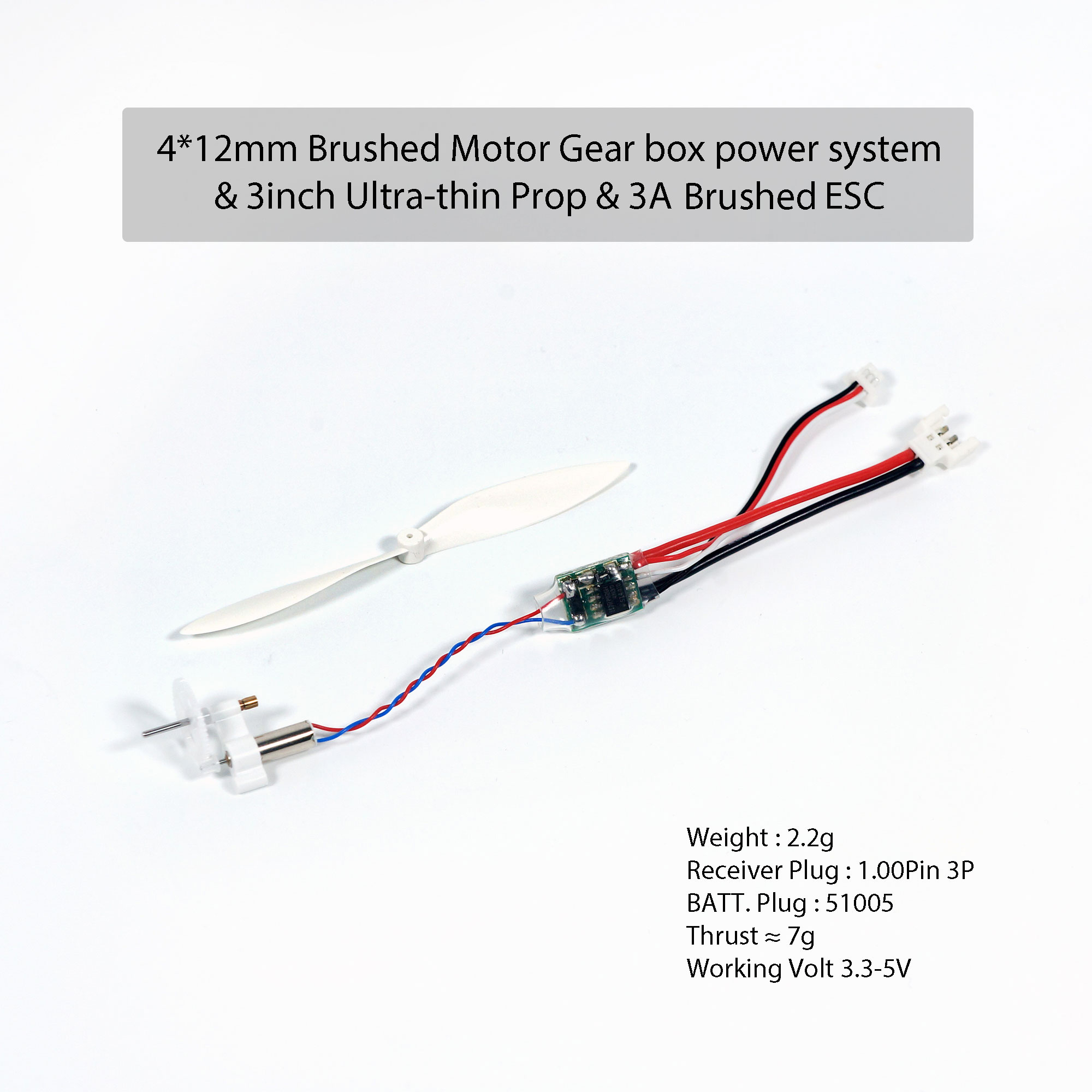 Sistem Tenaga Mikro Brushed DW - Brushless Motor Thrust Test Stand ulasan dan harga